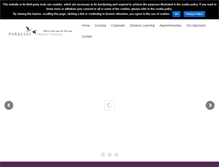 Tablet Screenshot of parallelprojecttraining.com